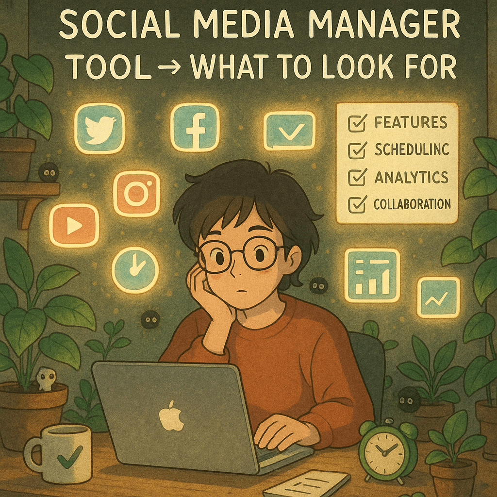 Social Media Manager Tool: What to Look For (2025 Guide)