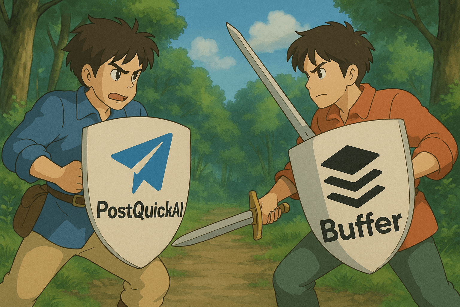PostQuickAI vs Buffer comparison
