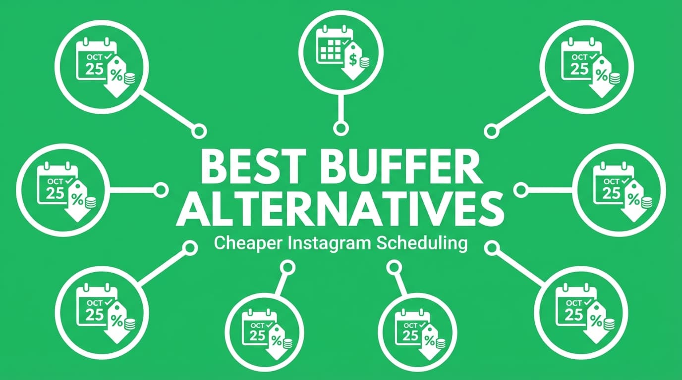 Best Buffer Alternative For Instagram Scheduling Cheaper Options