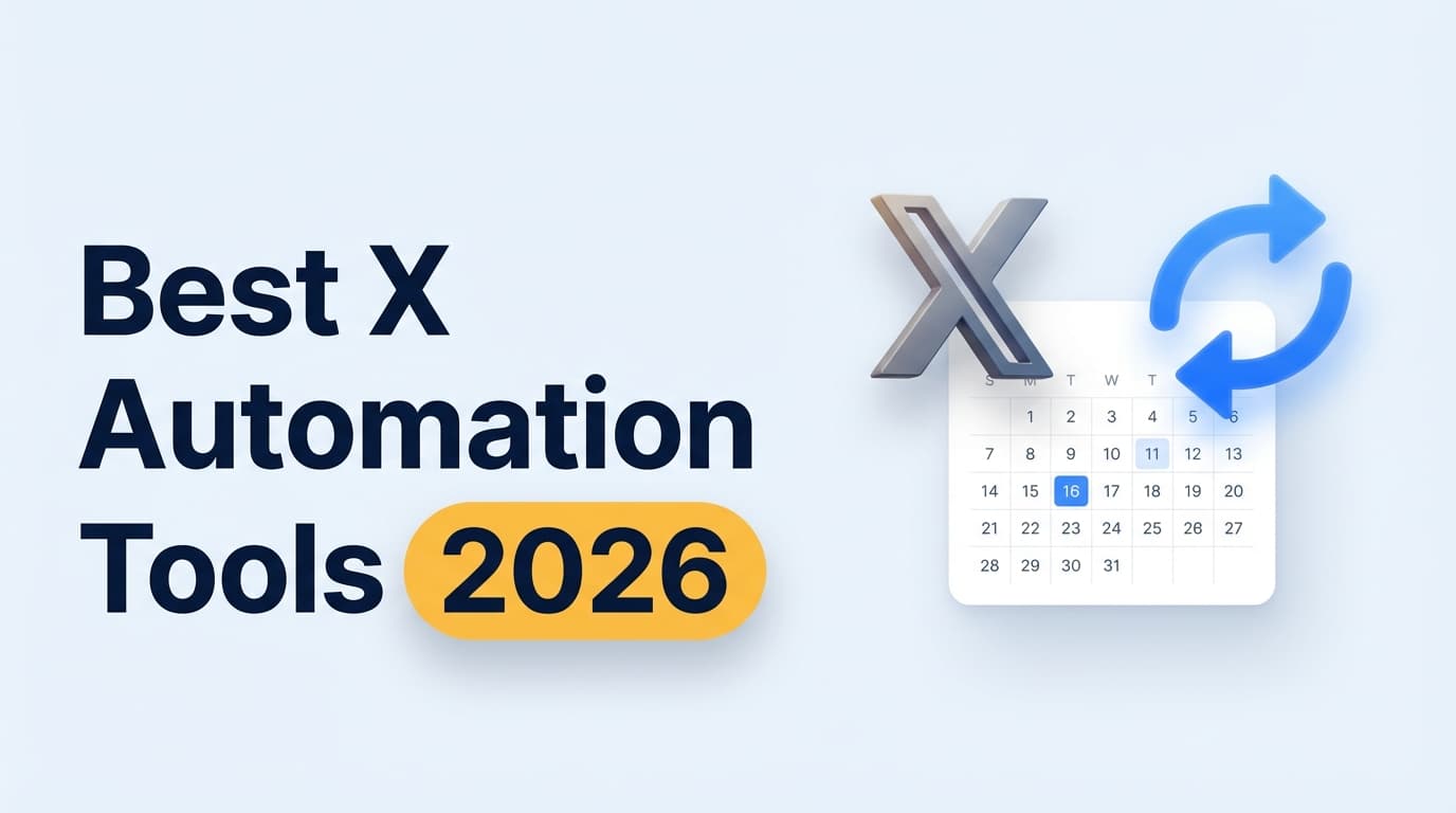 Best Twitter X Automation Tools 2026 Scheduling Crossposting