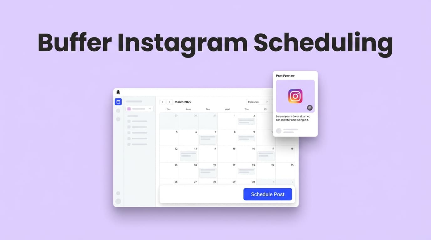 Buffer Instagram Scheduling