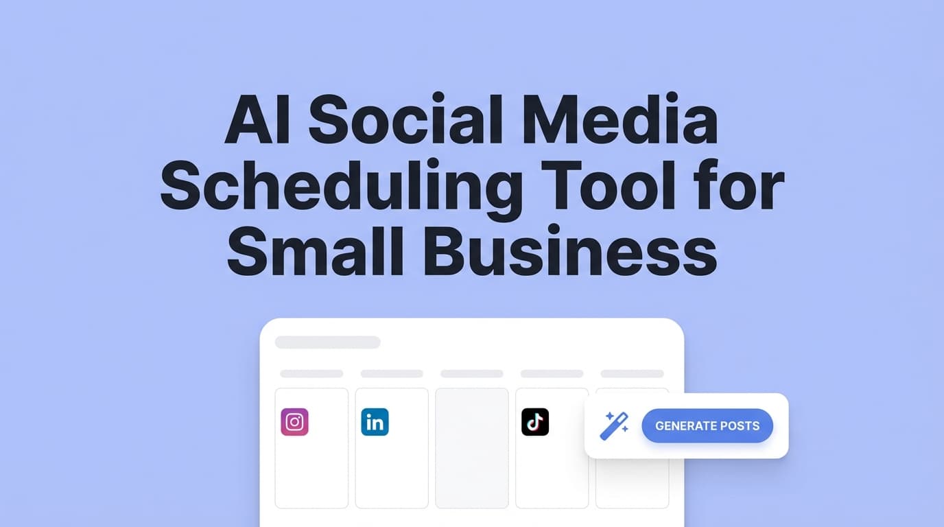 Ai Social Media Scheduling Tool For Small Business