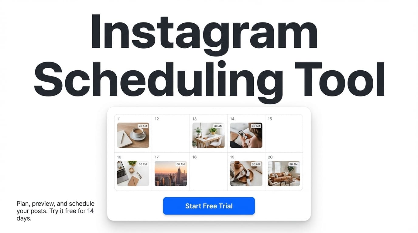 Instagram Scheduling Tool