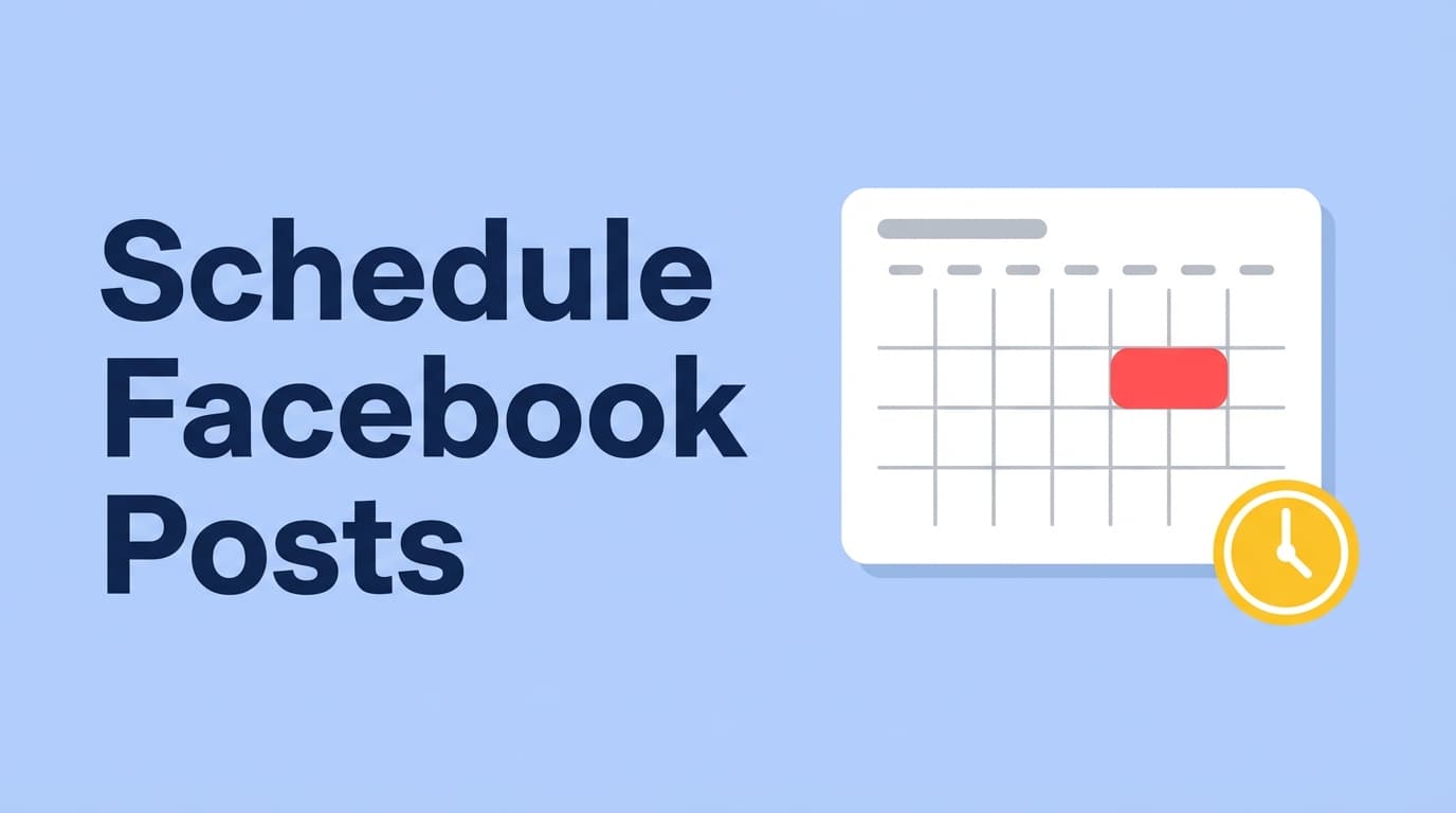 Schedule Facebook Post