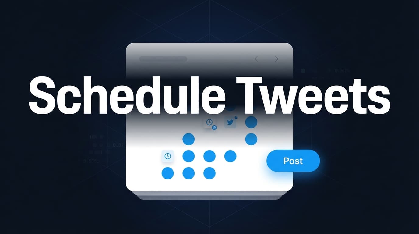 Schedule Tweets