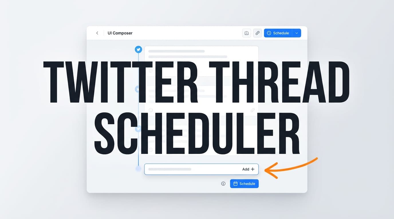 Twitter Thread Scheduler Tool Auto Post Thread
