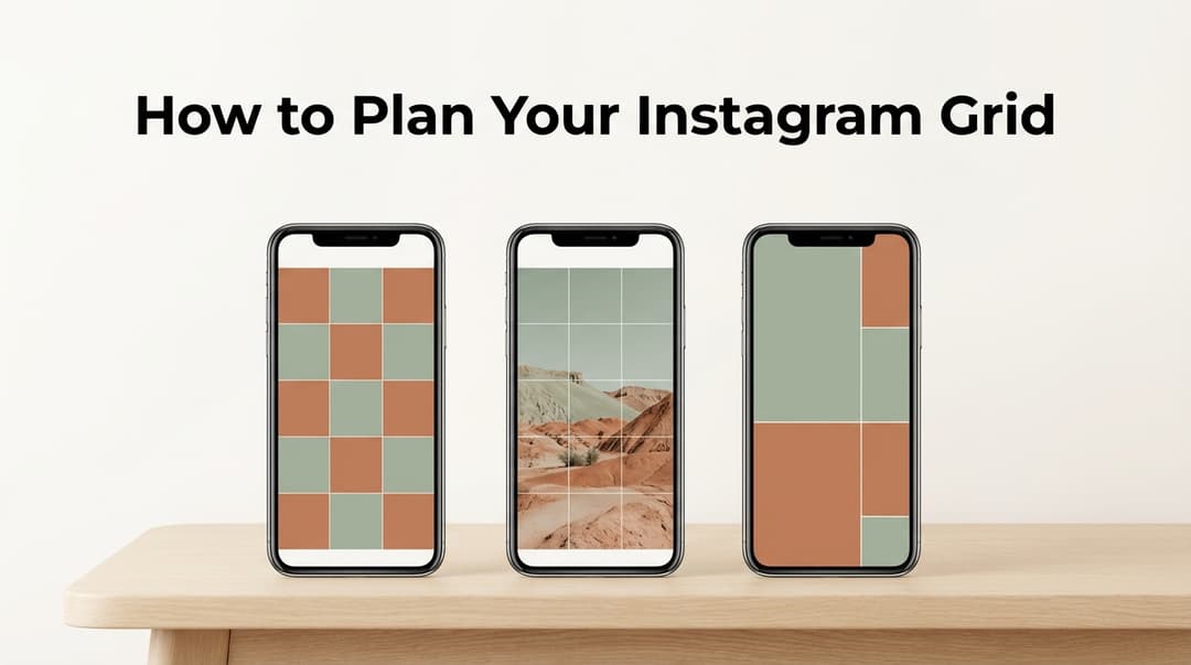 Visualize Pattern Instagram Grid How to Plan Your Instagram Grid for a Brand: Templates & Examples for ...